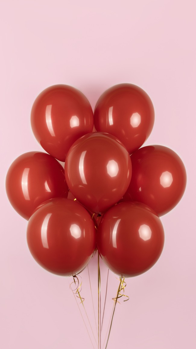 512 (12''/30 см) Гранат, пастель, 100 шт.