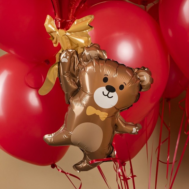 Fa (33''/84 см) Фигура, Мишка с сердцем, 1 шт.
