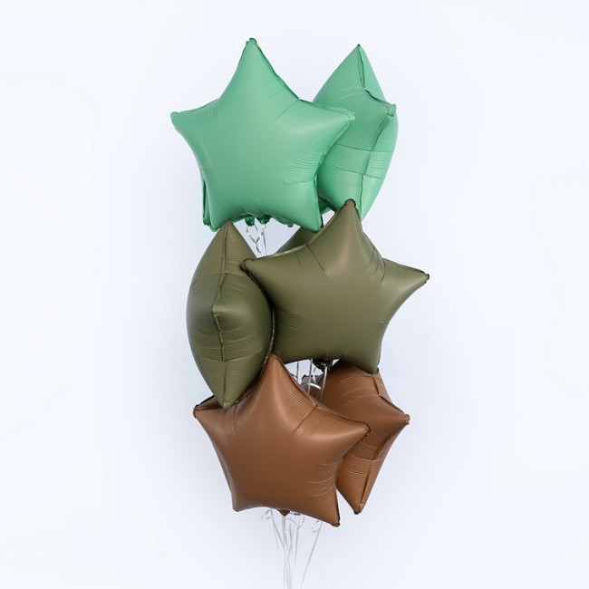 Fm (18''/46 см) Звезда, Шоколад, Матовый, 1 шт.