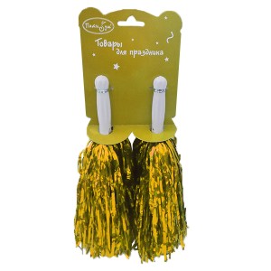 Y Фанатка золотая фольга 2 шт Y Фанатка золотая фольга 2 шт