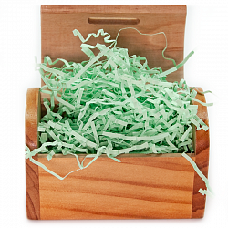 Наполнитель бумажный Светло-зеленый, 50 г.