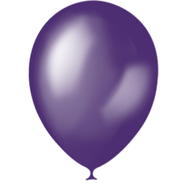M (9''/23см) Металлик PURPLE 023, 100 шт.