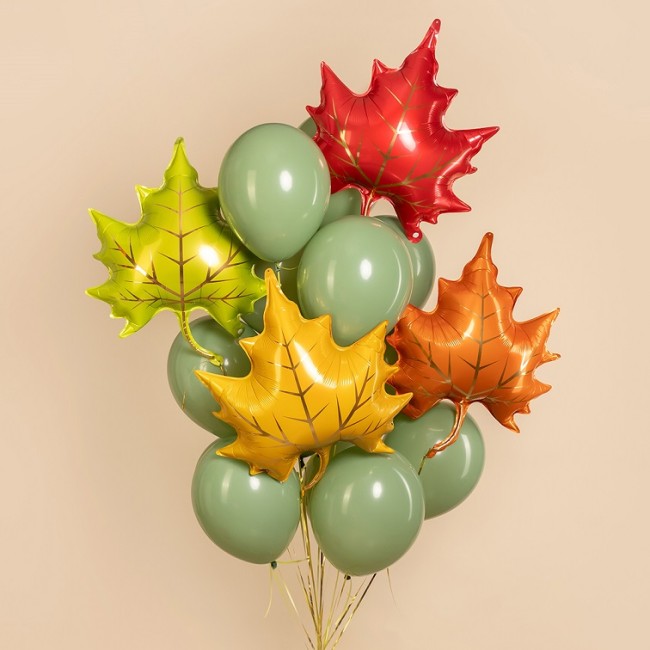 Fa (28''/71 см) Фигура, Кленовый лист, Желтый, 1 шт.