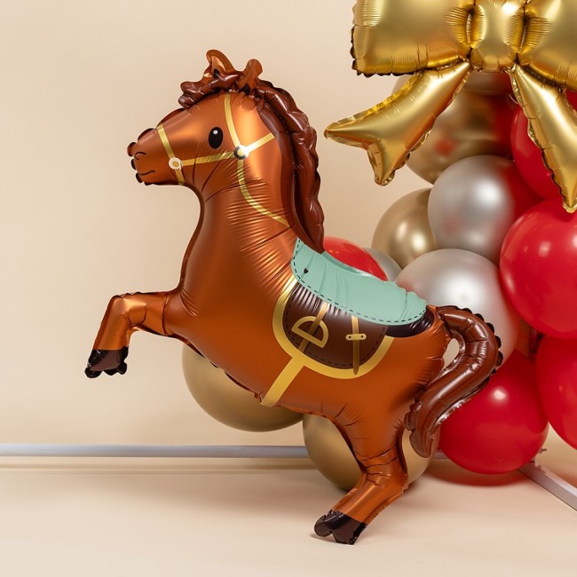 Fa (28''/71 см) Фигура, Лошадка (надув воздухом), Коричневый, 1 шт.