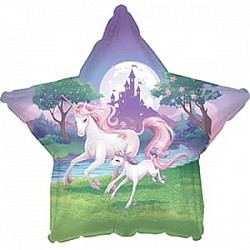 CTI (18"/46 см) Звезда, Сказочные единороги, 1 шт.