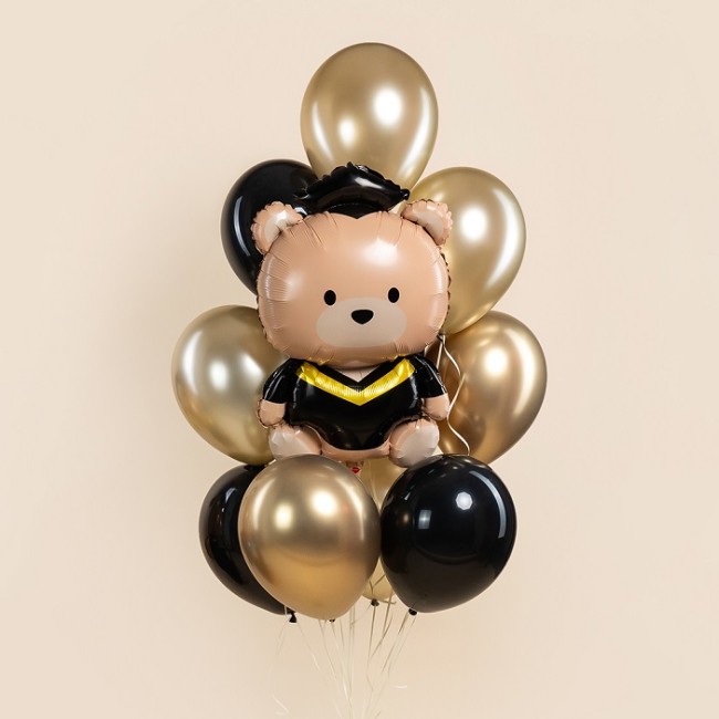 Fa (35''/89 см) Фигура, Медвежонок Выпускник, 1 шт. в уп.