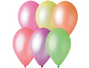 Вз (7"/18 см) Неон ассорти в банке, 200 шт.