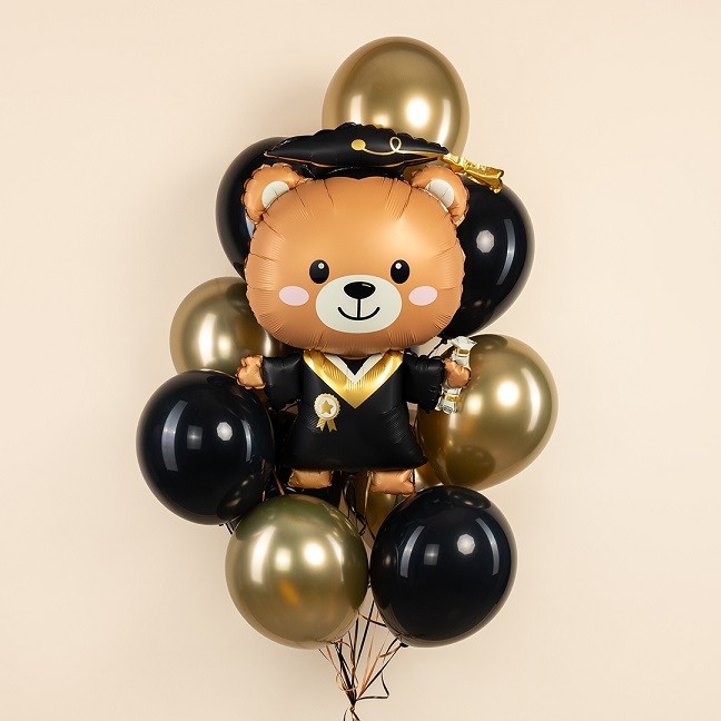 Fa (38''/97 см) Фигура, Мишка Выпускник, 1 шт. в уп.