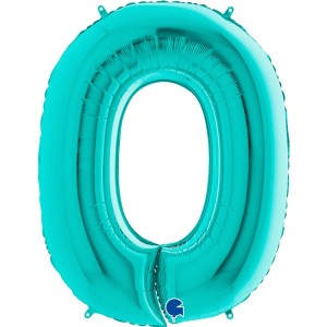 Gr (40''/102см) /Цифра 0 40" Tiffany, 1 шт.