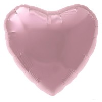Ag (30"/76 см) Сердце, Розовый фламинго, 1 шт. в упак.