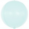 Fa (24"/61 см) Сфера 3D, Макарунс, Светло-голубой, 1 шт.
