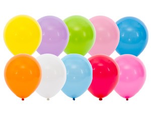 Вз (10"/25 см) Пастель ассорти (50 шт.)