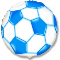 Fm (18"/45см) /Футбольный мяч, Синий, 1 шт.