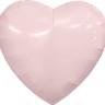 Ag (9"/23 см) Мини-сердце с клапаном, Пыльная роза, 5 шт. в уп.