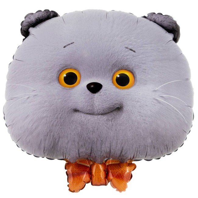 Вз (21''/53 см) ФИГУРА Кот Басик голова, 1 шт. в уп.