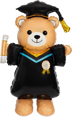 Fa 3D (61''/155 см) Мишка Выпускник, 1 шт. в уп.