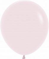 Sp (18"/46 см) Макарунс, Нежно-розовый (609), пастель, 5 шт.