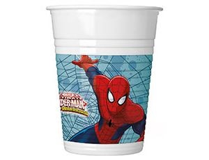 Стакан пл Человек-Паук Великий 200 мл 8шт/Р