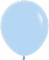 Sp (18"/46 см) Макарунс, Нежно-голубой (640), пастель, 5 шт.