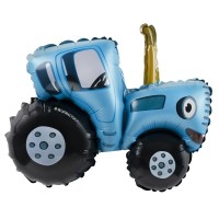 Fa (12''/30 см) Мини-фигура с клапаном, Синий трактор, 5 шт. в уп.