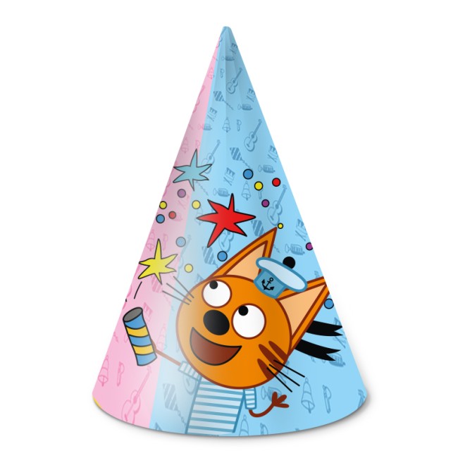 Колпаки, Три Кота, Играем вместе, Ассорти, 6 шт.