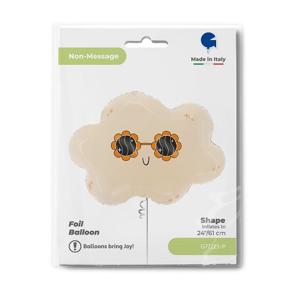 Gr (24''/61 см) Фигура, Стильное облако, 1 шт. в уп.