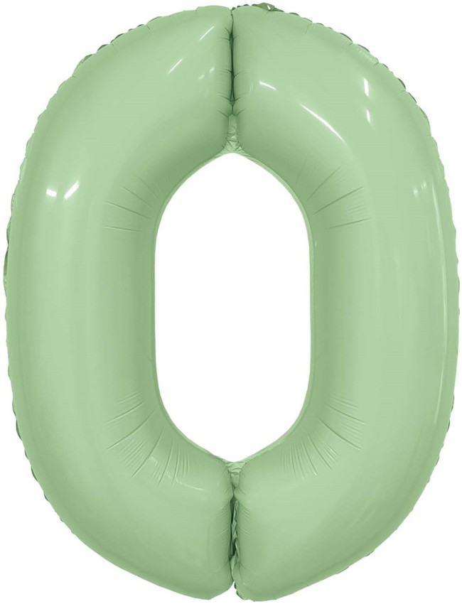 Ag (40"/102 см) Цифра, 0, Slim, Олива, в упаковке 1 шт.