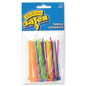 Пика д/канапе Сердце пласт 9см 30шт/G