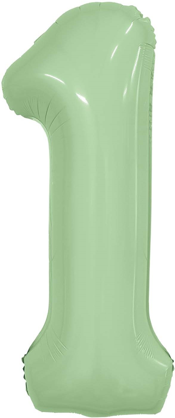 Ag (40''/102 см) Цифра, 1, Slim, Олива, в упаковке 1 шт.