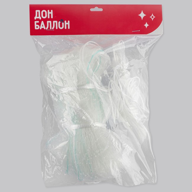 Сетка для сброса/запуска, на 500 шаров, леска, ПЭ, 1 шт.