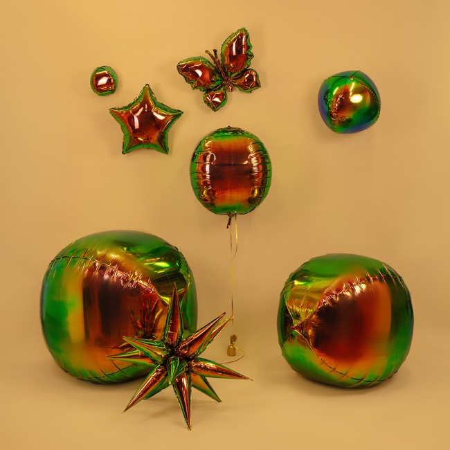 Fa 3D (26''/66 см) Звезда, Объемная, Фантом, Градиент, 1 шт. в уп.