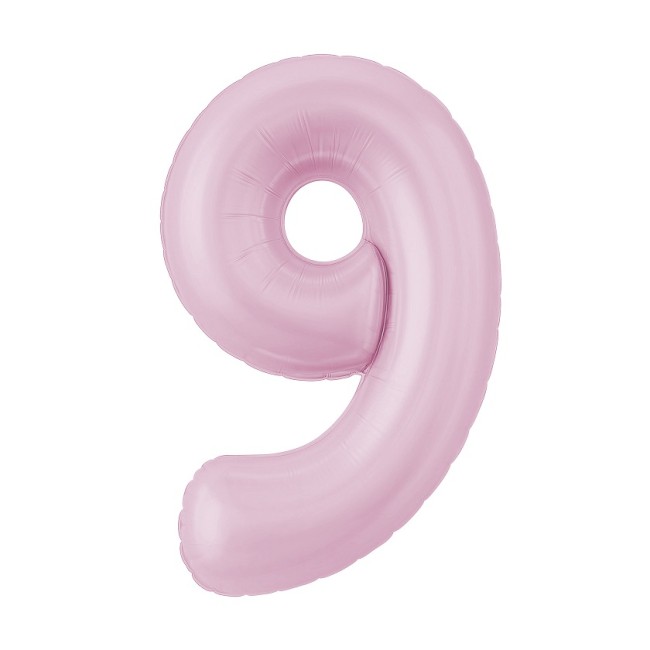Ag (40''/102 см) Цифра, 9 Slim, Зефирный, 1 шт. в уп.