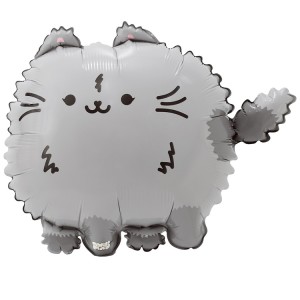 Вз (20''/52 см) ФИГУРА ПушМяу Кошка серая, 1 шт. в уп.