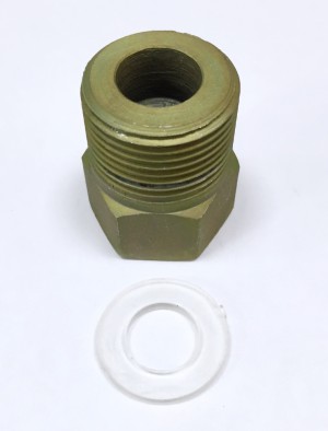 ГО Переходник с малого баллона на большой баллон (сталь)