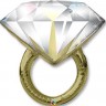 Ql (37''/94 см) Кольцо с бриллиантом, 1 шт.