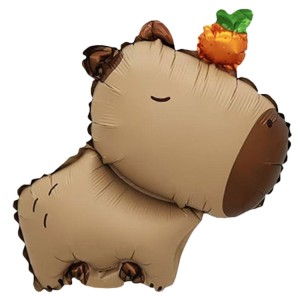 Вз (15''/38 см) Мини-фигура с клапаном, Капибара с мандарином, 5 шт.