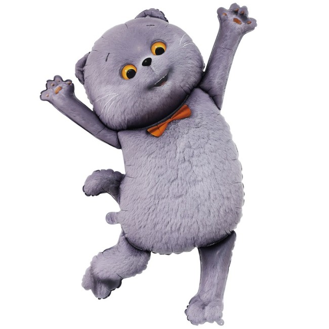 Вз (36''/92 см) ФИГУРА Кот Басик, 1 шт. в уп.