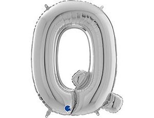 Gr БУКВА "Q" (26"/66 см) Silver (1 шт.)