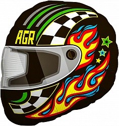 Ag (24&quot;/61 см) Фигура, Шлем гонщика, 1 шт. в упак.
