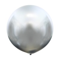 Вх (24"/60 см) Серебро, Зеркальный шар, 1 шт.