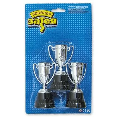 Кубок чемпиона, 10 см, 3 шт/G