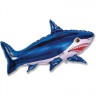 Fm (16''/41 см) /Мини-фигура, Страшная акула, Синий, 5 шт.