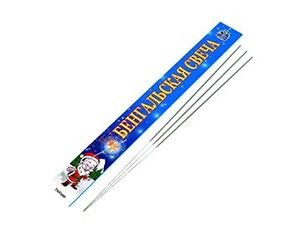 Свечи Бенгальские огни 40 см, 90 сек, 6 шт.