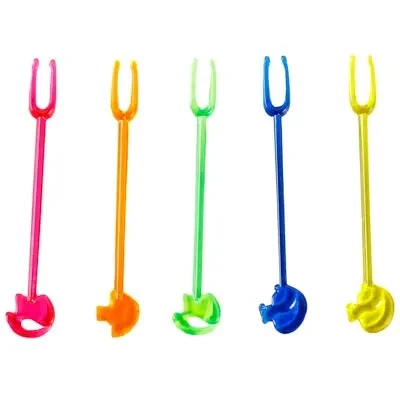 Вилочка д/канапе Животные 9см 30шт/G