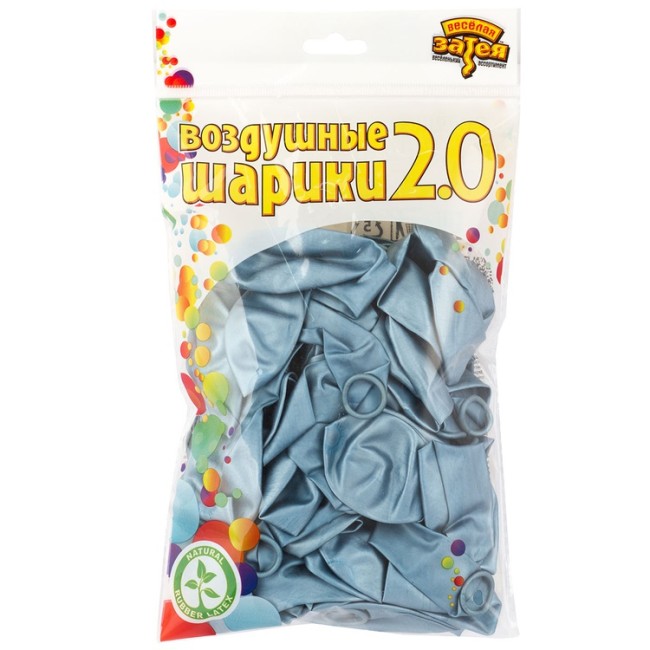 Вз (10''/25 см) Хром Light Blue, 50 шт.