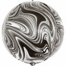 Fa (24''/61 см) Сфера 3D, Мрамор, Черный, 1 шт.