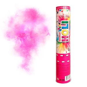 Пневмохлопушка (12"/30 см) Праздник Холи Малиновая, 1 шт.