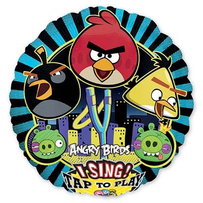 An (28''/71 см) /ДЖАМБО/МУЗ Angry Birds, 1 шт.