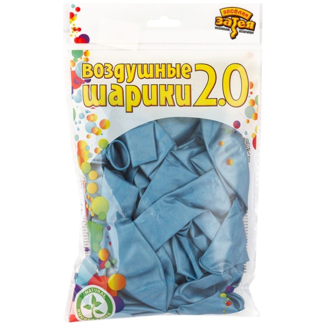 Вз (12''/30 см) Хром Light Blue, 25 шт.