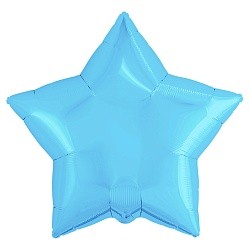 Ag (9''/23 см) ЗВЕЗДА Холодно-голубой, (5 шт.)